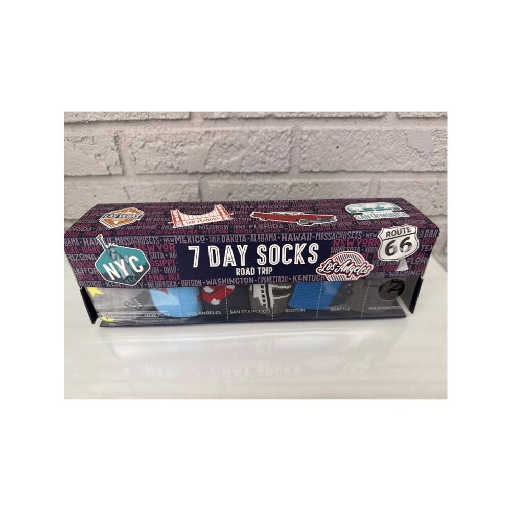 Orrsum 7 Day Men’s Sock Gift Box Size 8-12